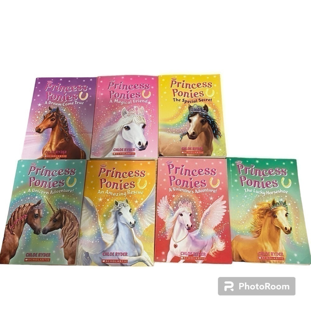 Princess Ponies Book Bundle Chloe Ryder Scholastic Kids Chapter Children